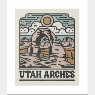 Utah Arches Posters and Art